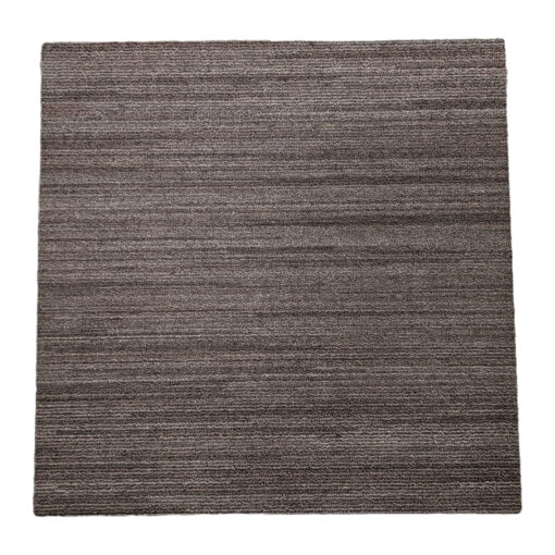 Brown Lines carpet tile from Circular Partners