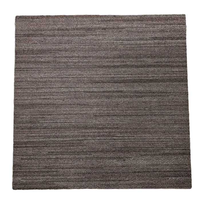 Brown Lines carpet tile from Circular Partners